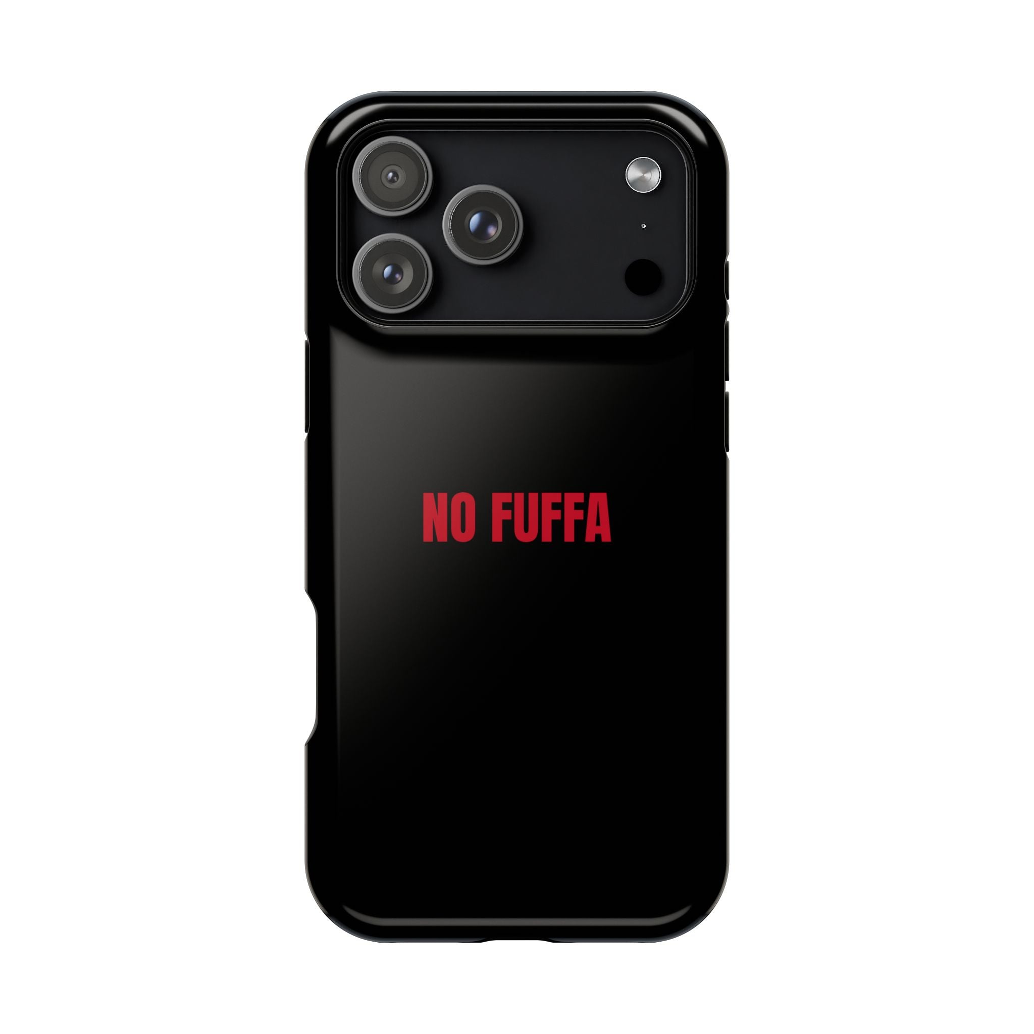 “NO FUFFA” - BLACK COVER