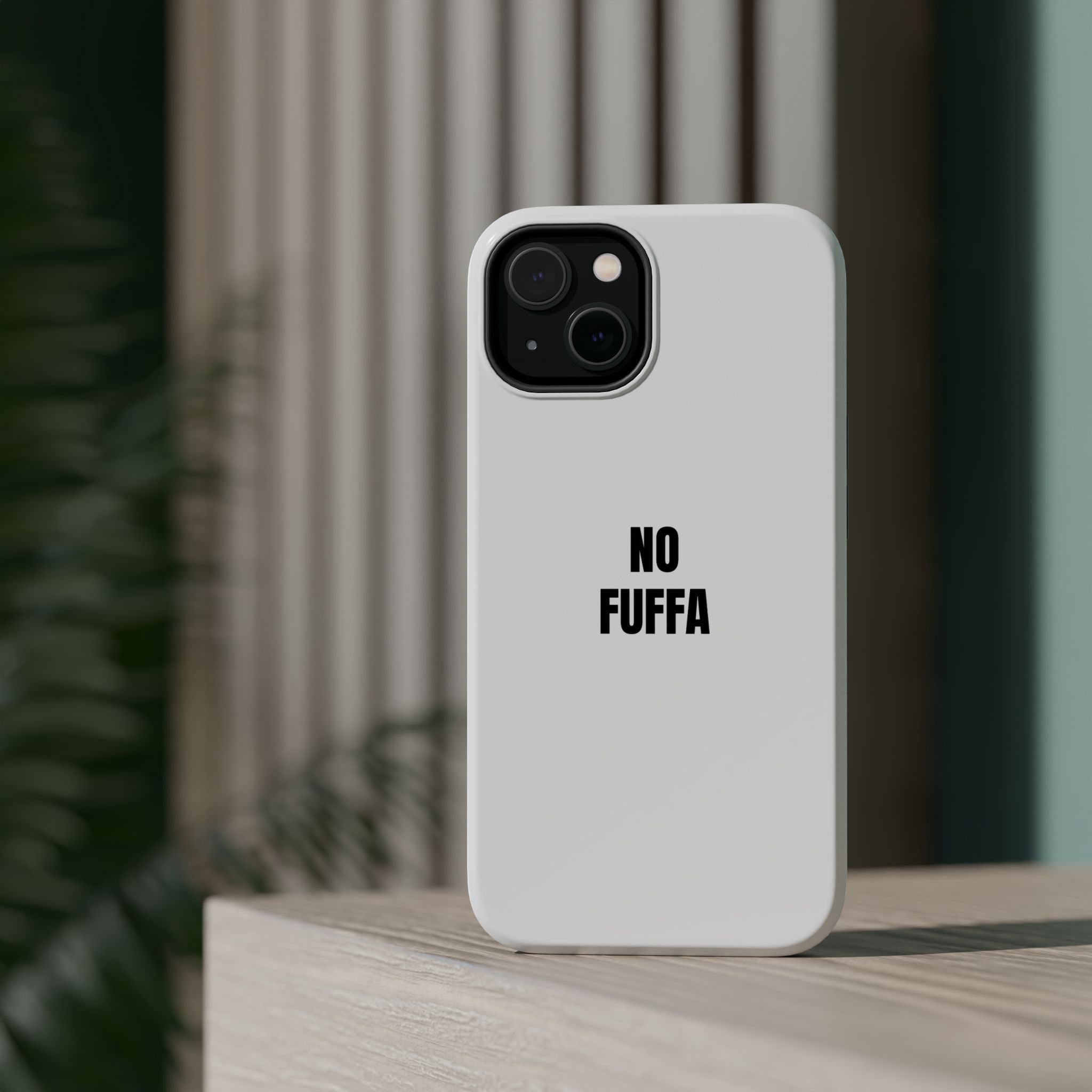 “NO FUFFA” - WHITE COVER