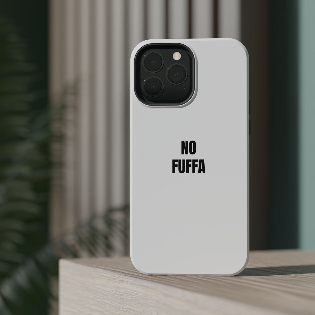 “NO FUFFA” - WHITE COVER