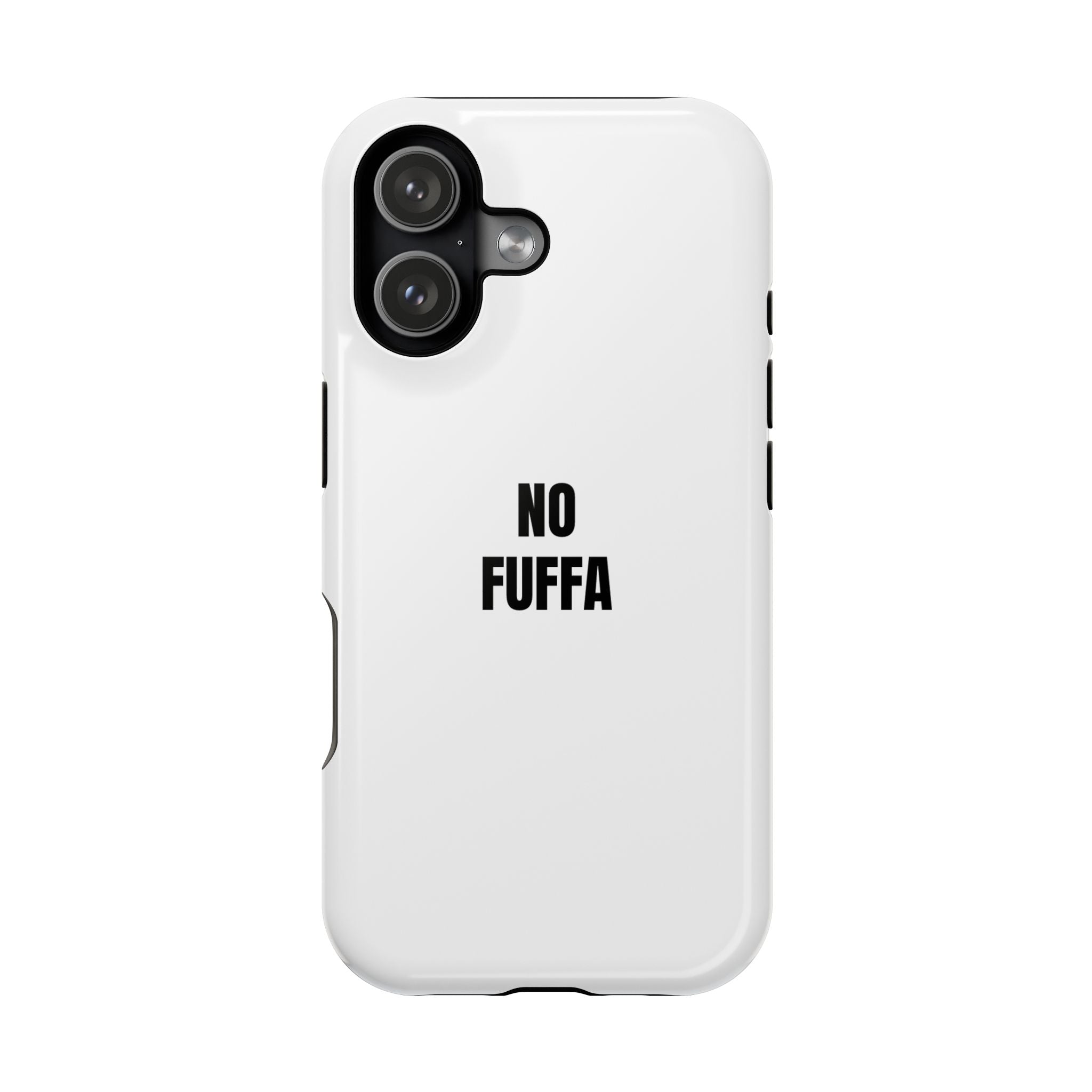 “NO FUFFA” - WHITE COVER