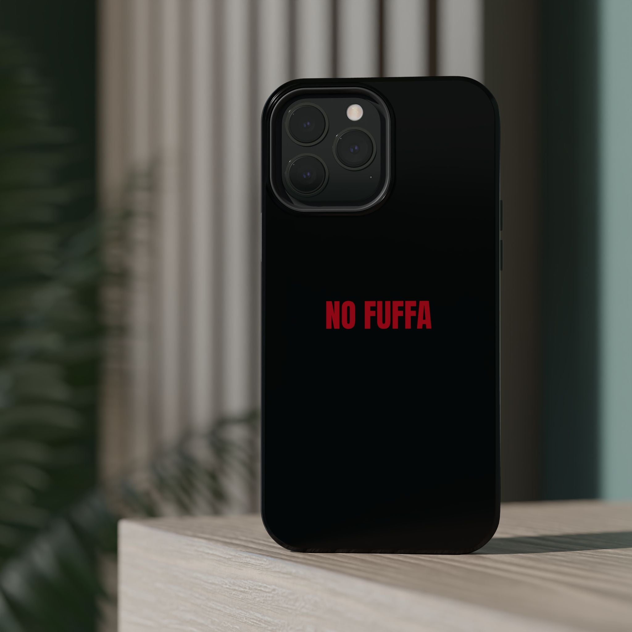 “NO FUFFA” - BLACK COVER