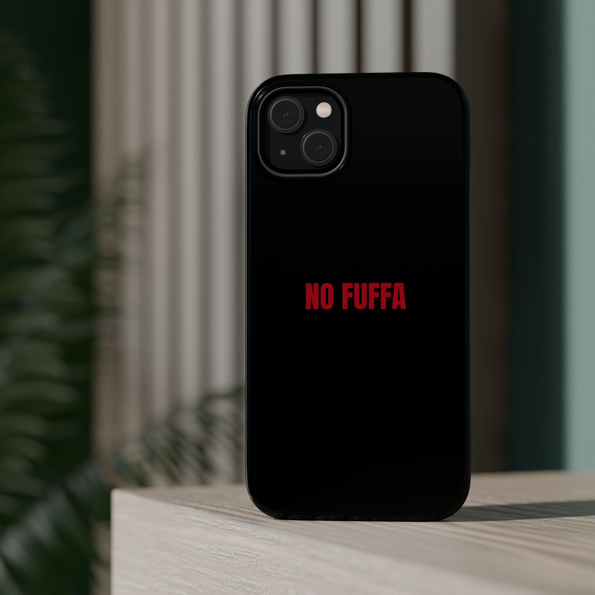 “NO FUFFA” - BLACK COVER