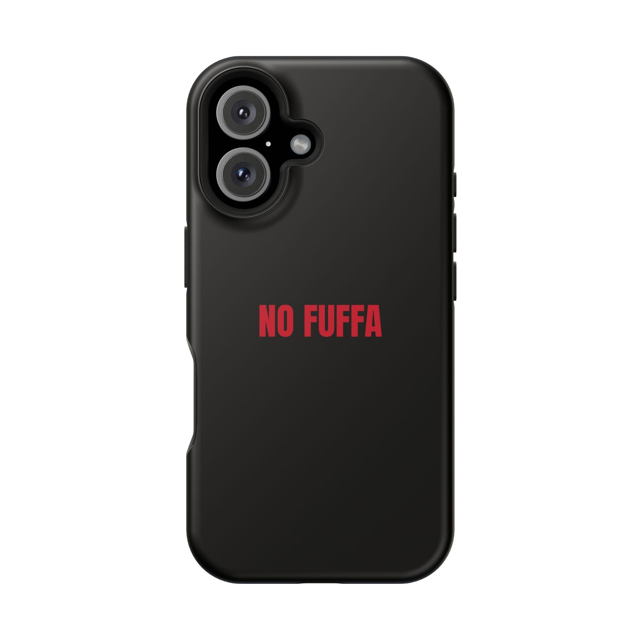 “NO FUFFA” - BLACK COVER