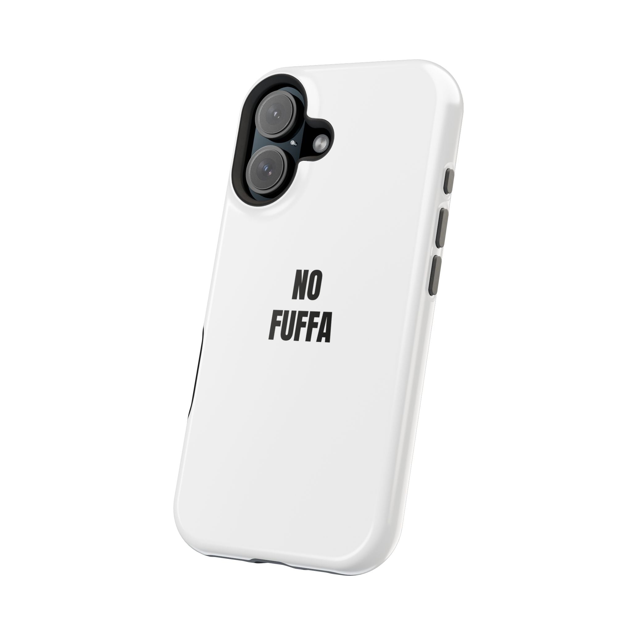 “NO FUFFA” - WHITE COVER