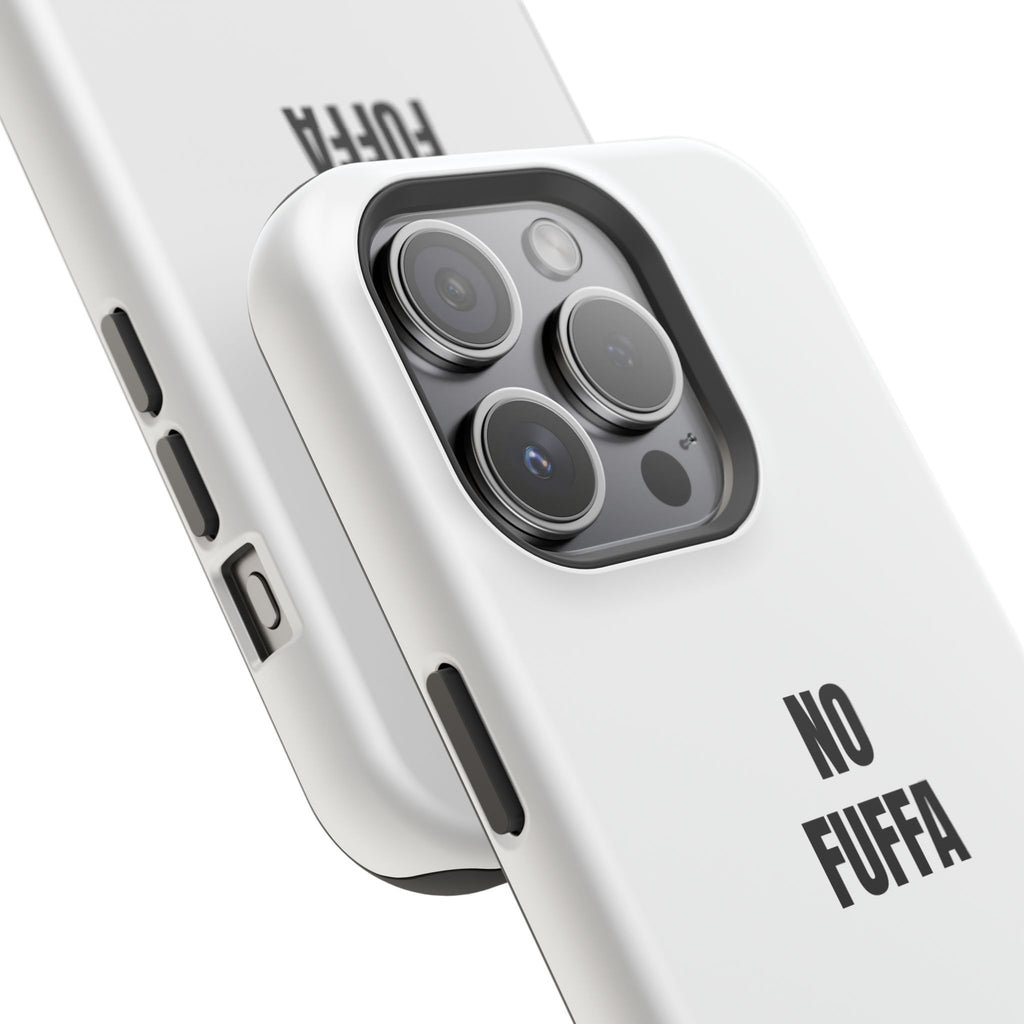 “NO FUFFA” - WHITE COVER