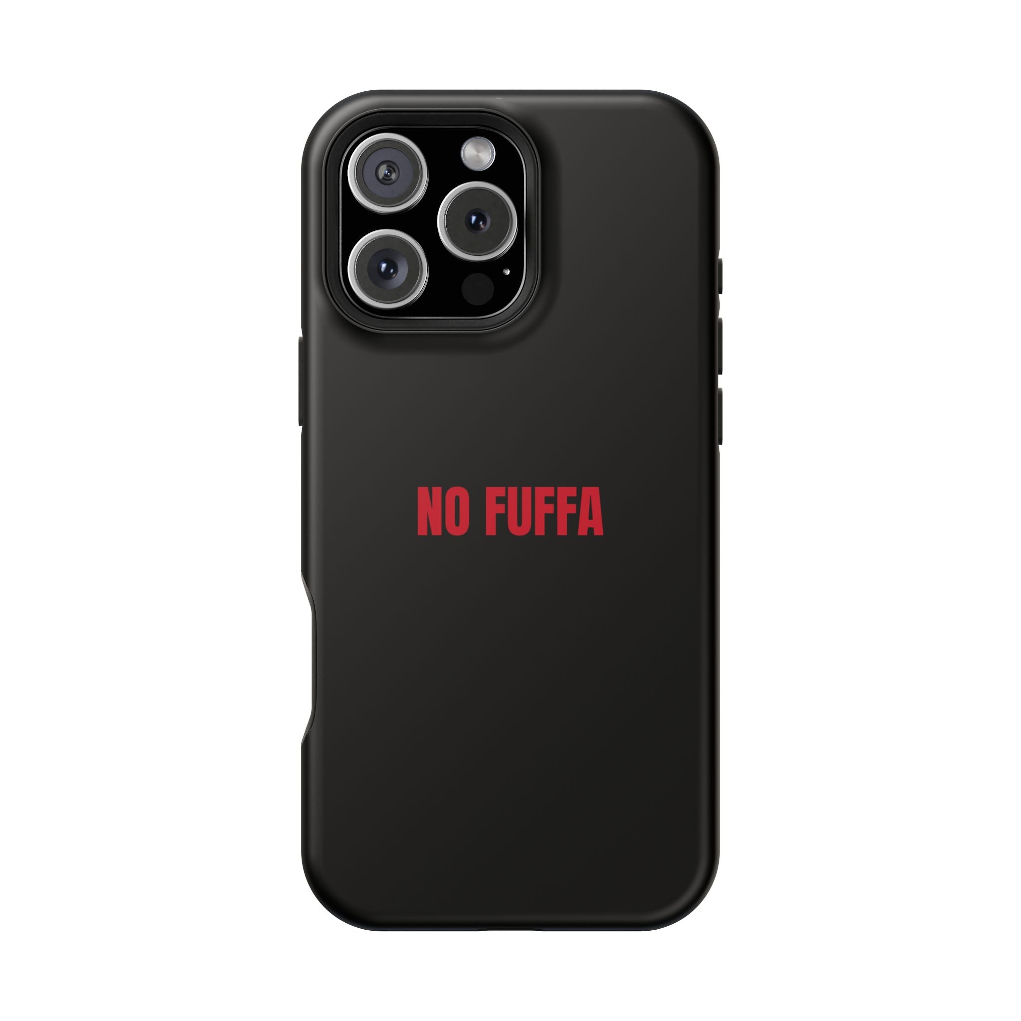 “NO FUFFA” - BLACK COVER