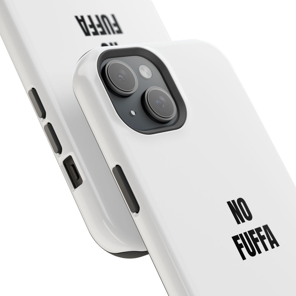 “NO FUFFA” - WHITE COVER