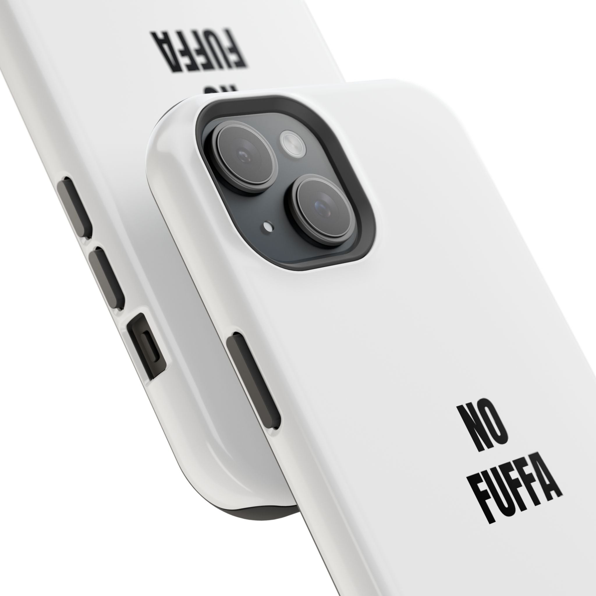 “NO FUFFA” - WHITE COVER