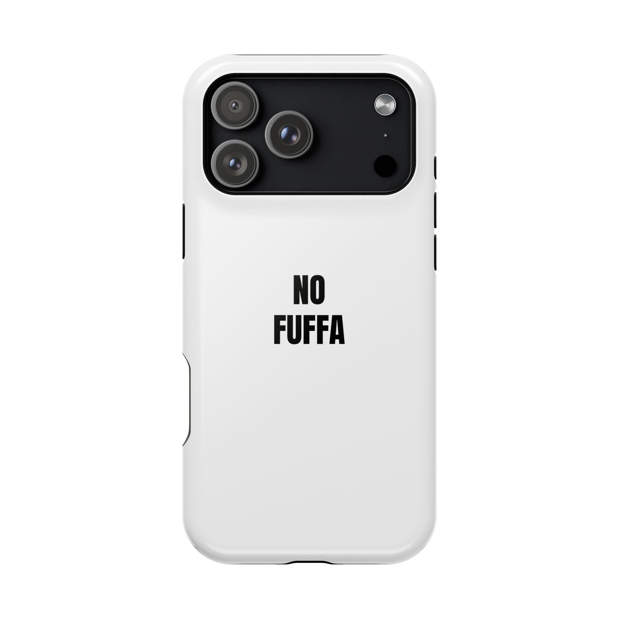 “NO FUFFA” - WHITE COVER