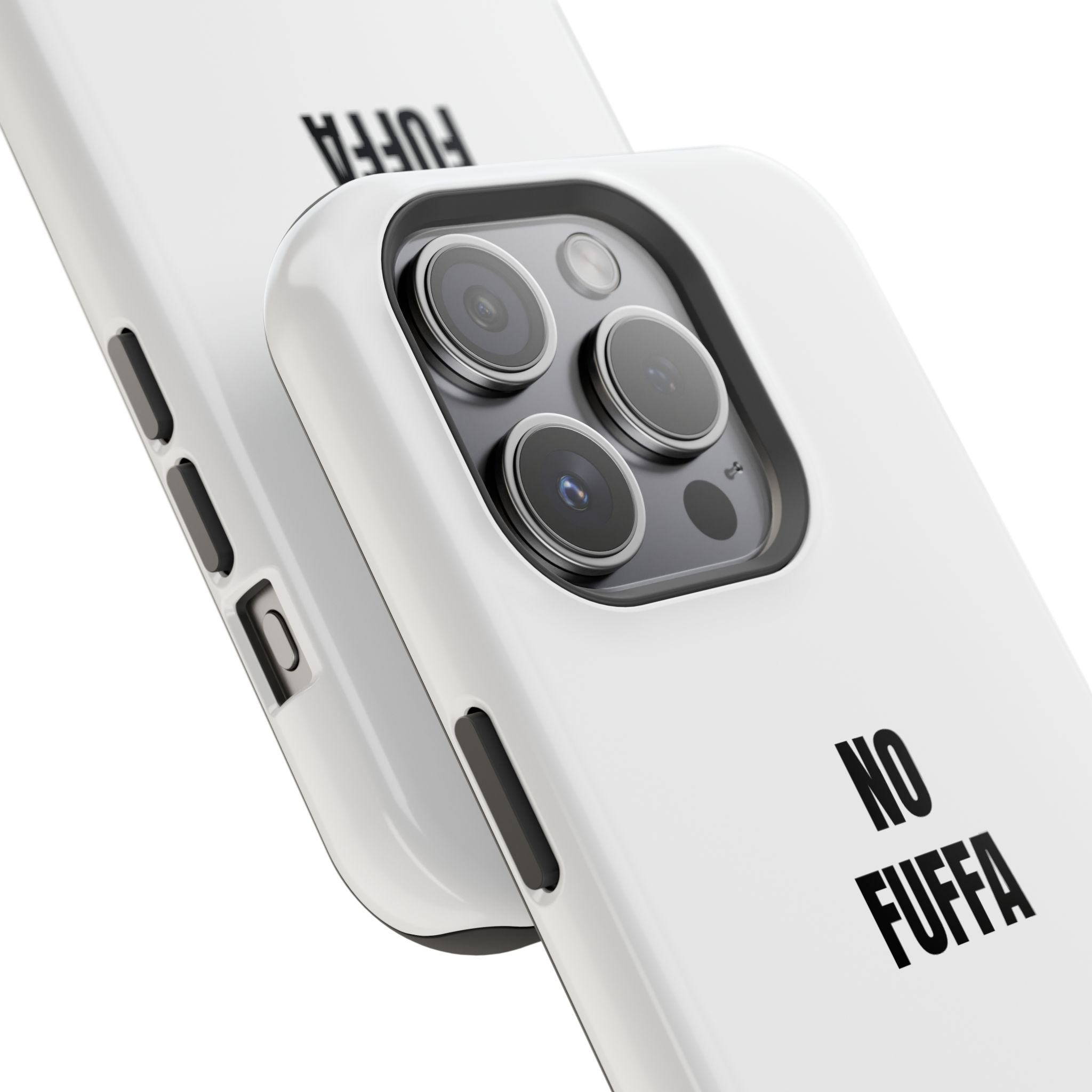 “NO FUFFA” - WHITE COVER