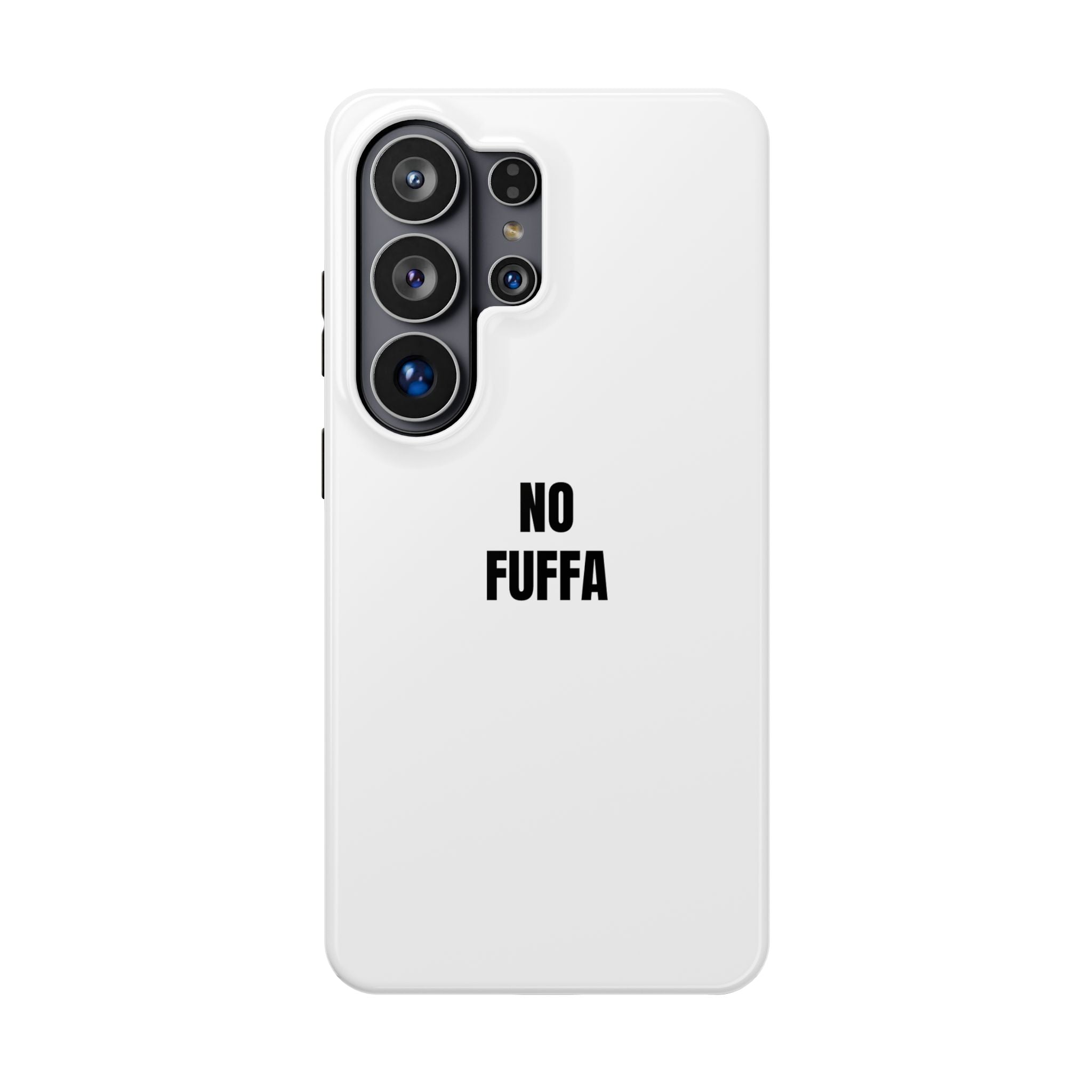 “NO FUFFA” - WHITE COVER