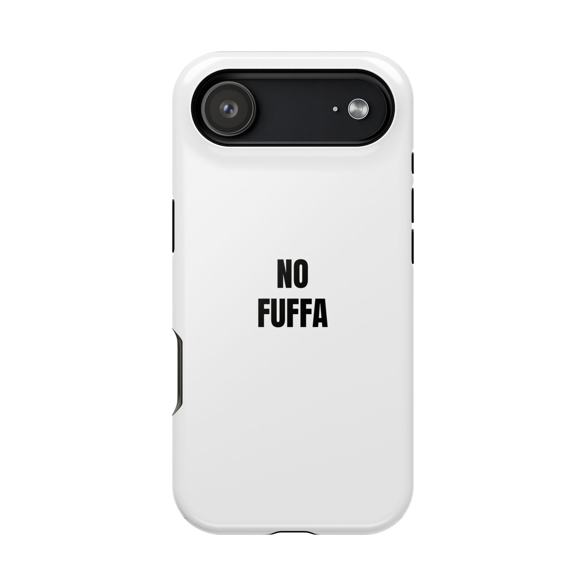 “NO FUFFA” - WHITE COVER