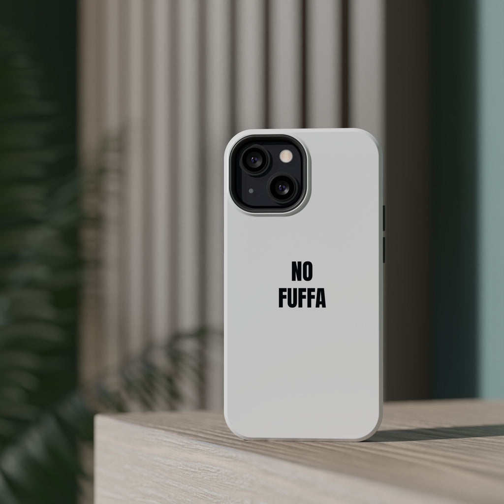 “NO FUFFA” - WHITE COVER