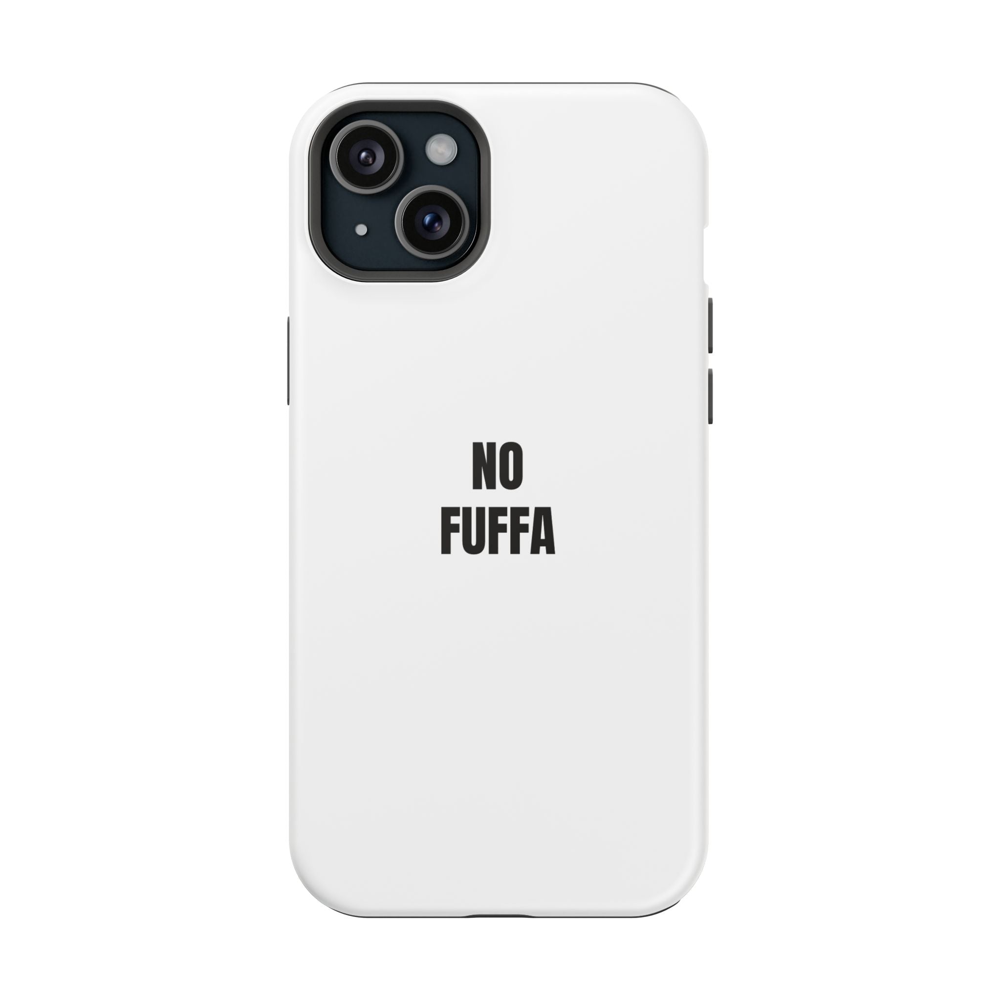 “NO FUFFA” - WHITE COVER