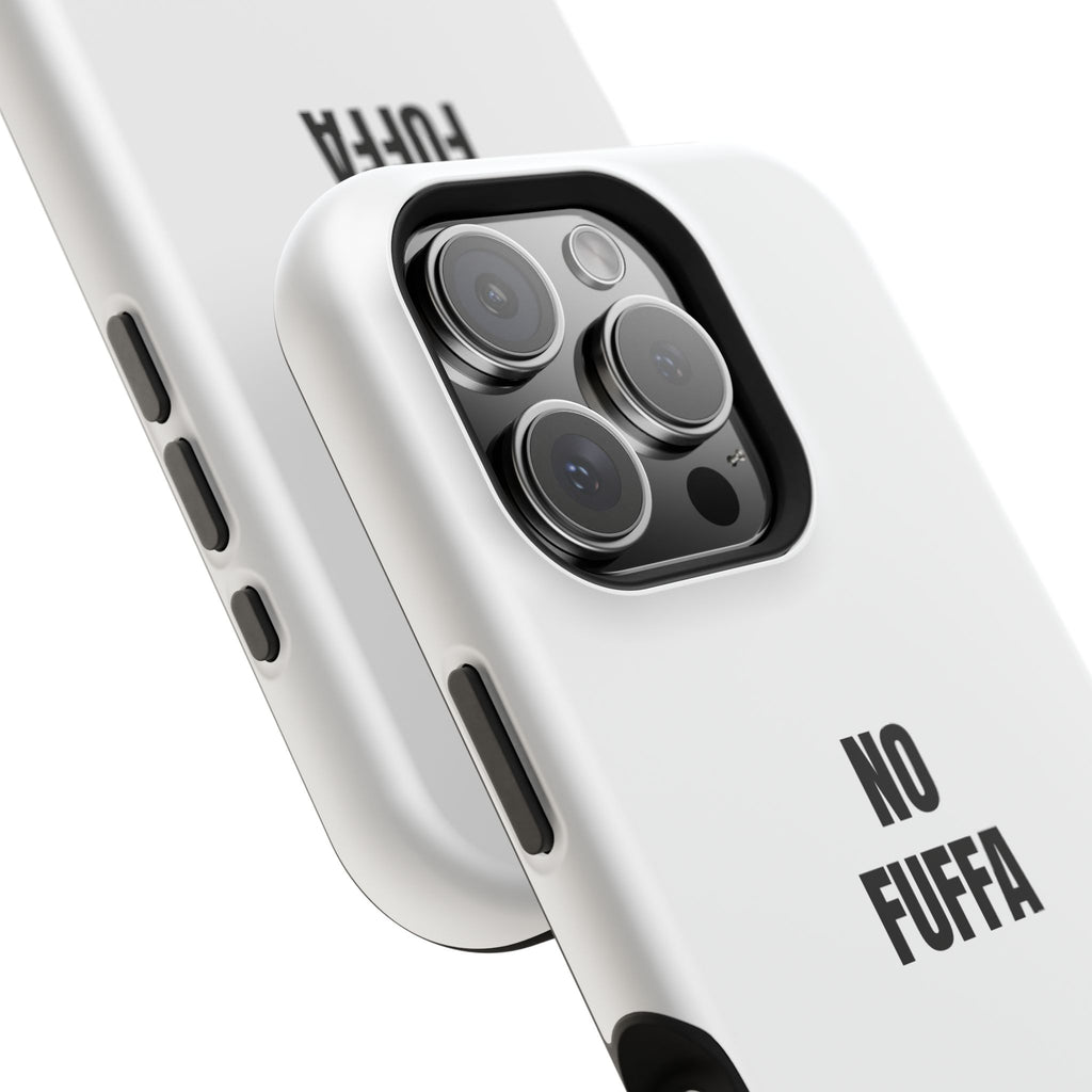“NO FUFFA” - WHITE COVER