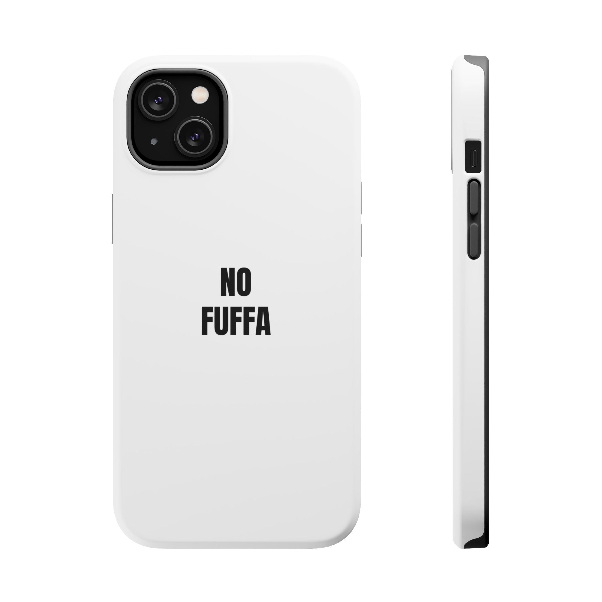 “NO FUFFA” - WHITE COVER