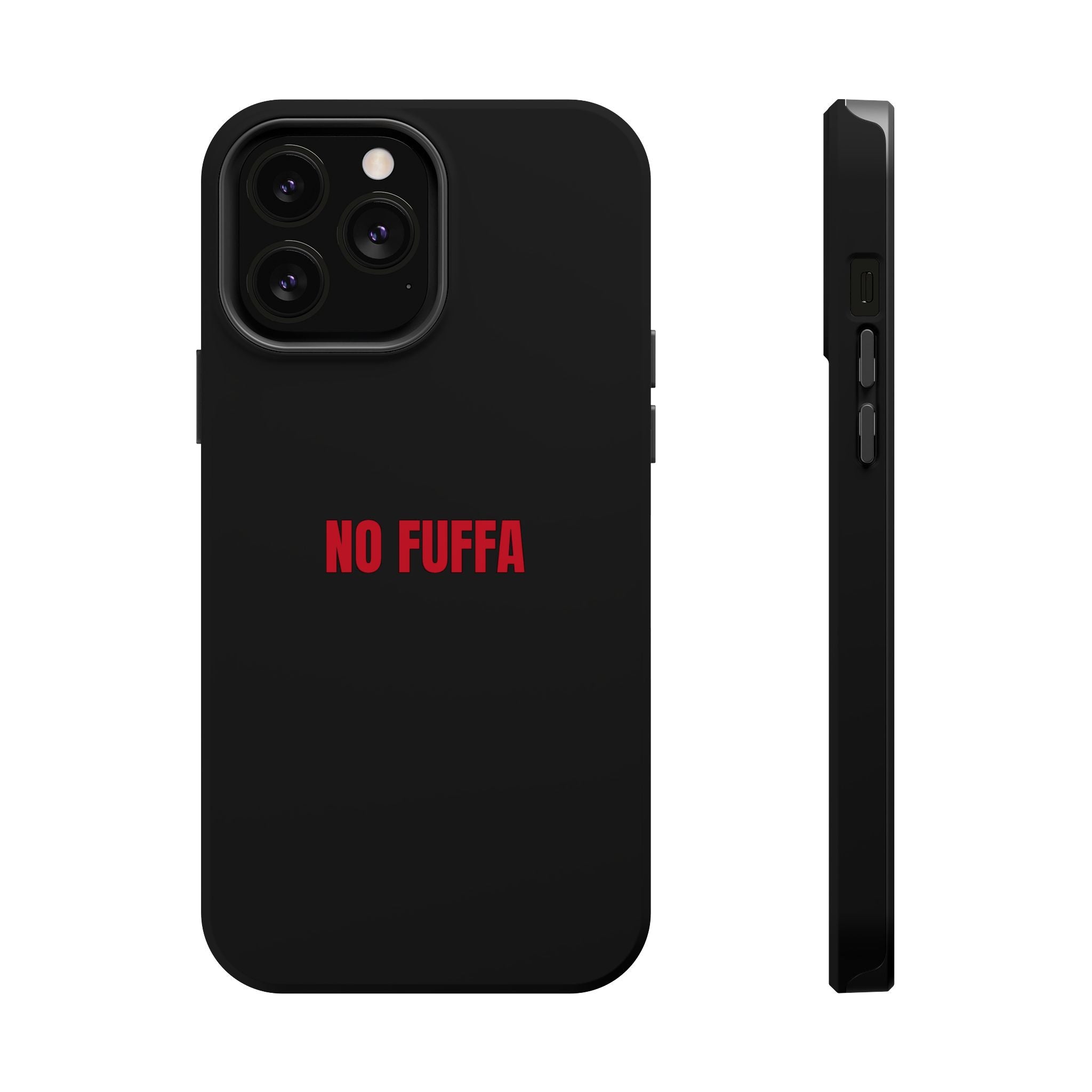 “NO FUFFA” - BLACK COVER