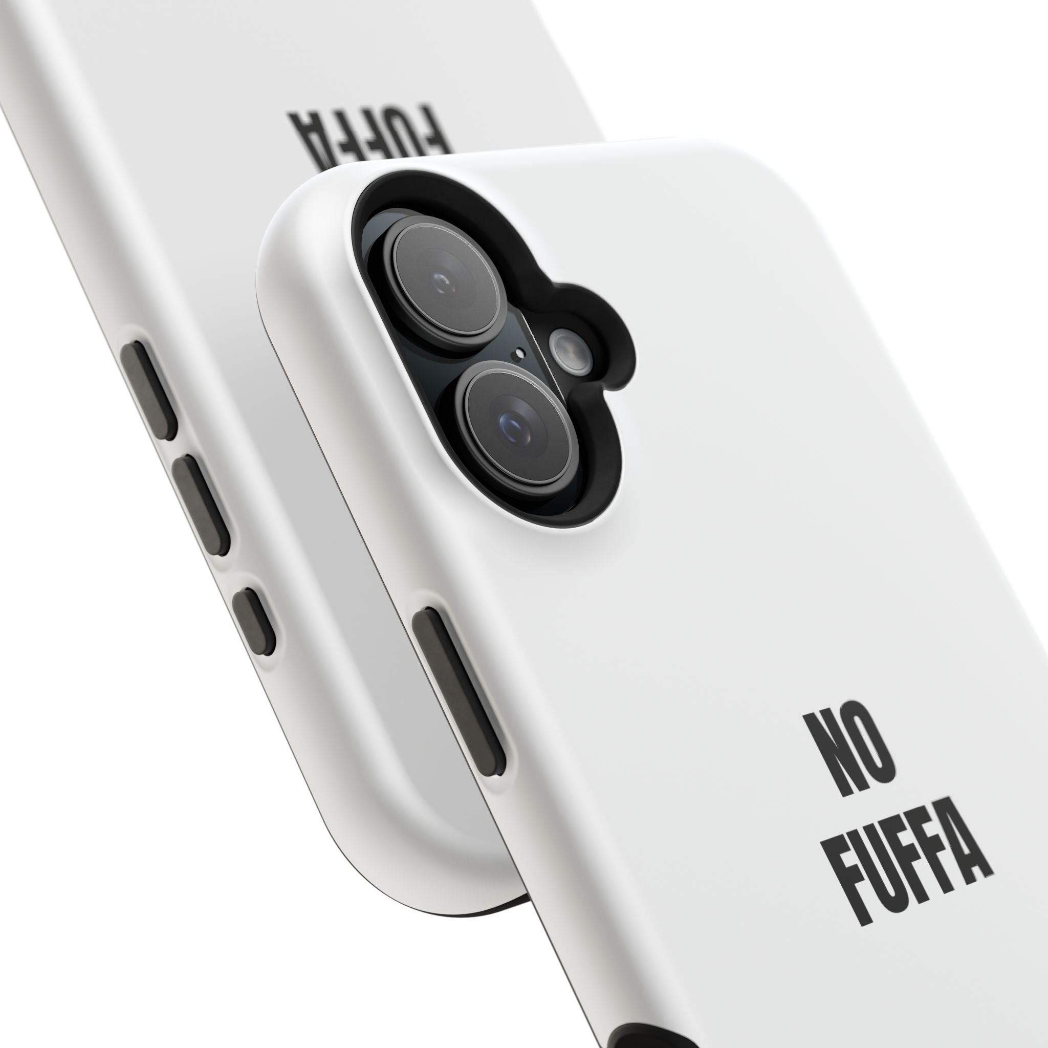 “NO FUFFA” - WHITE COVER
