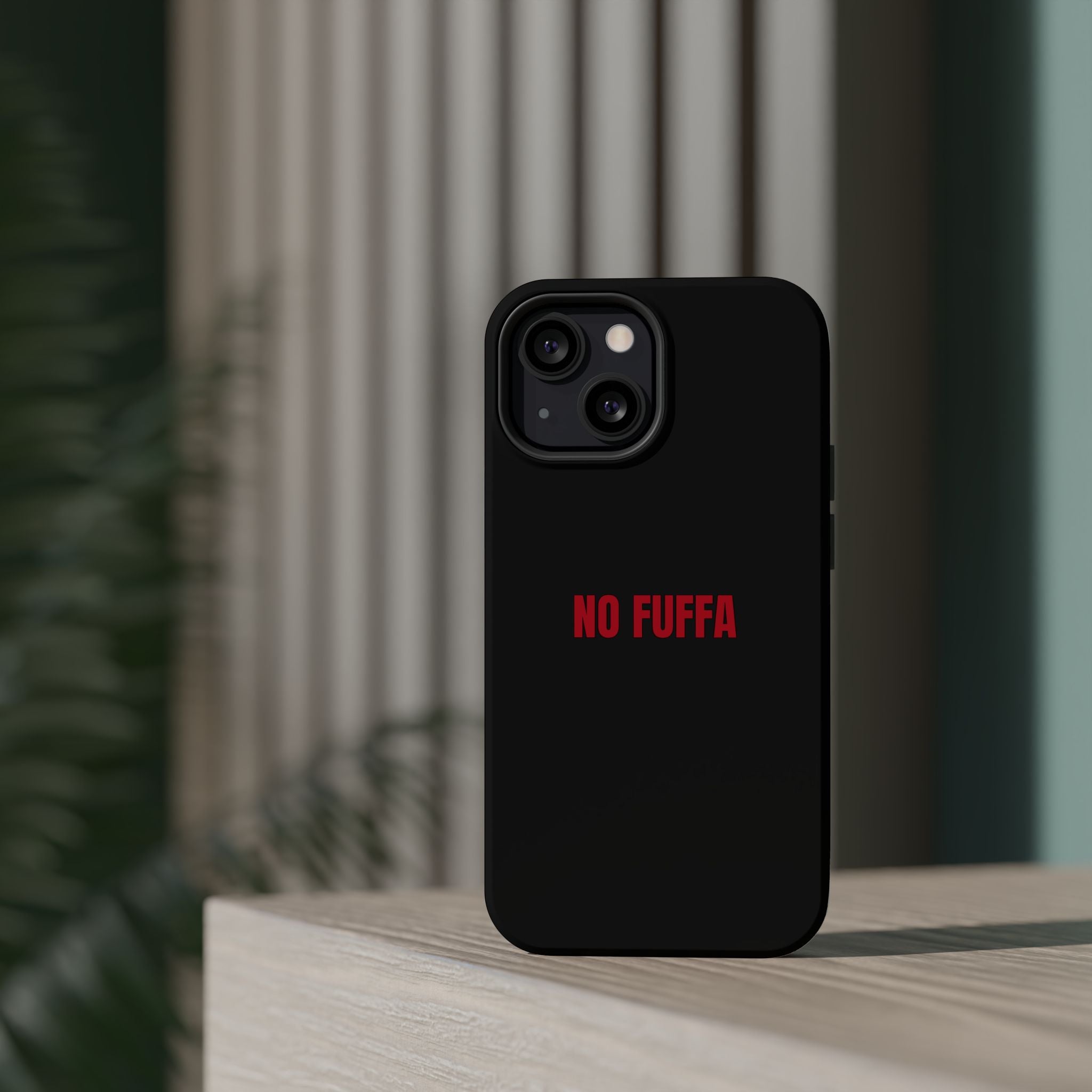 “NO FUFFA” - BLACK COVER