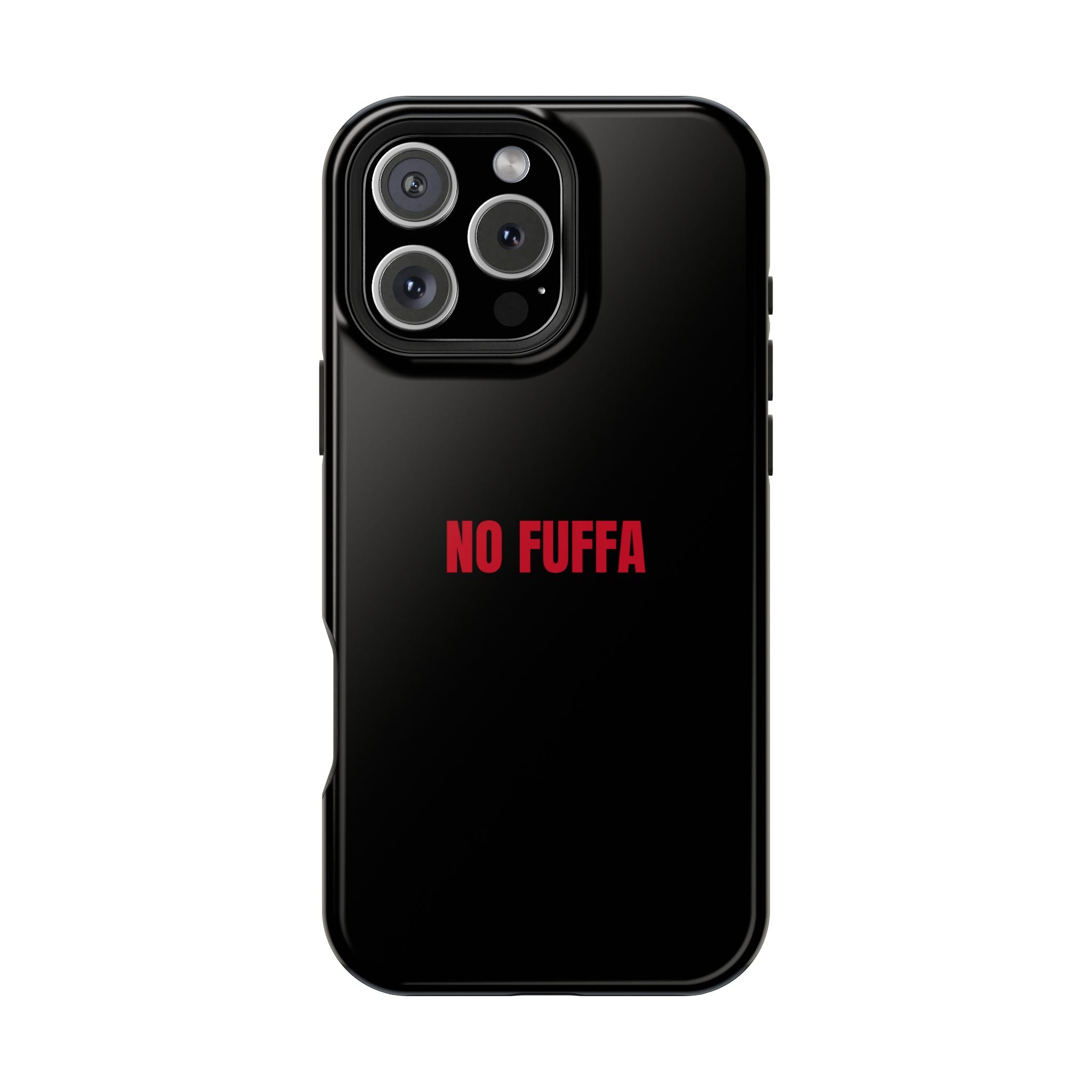 “NO FUFFA” - BLACK COVER