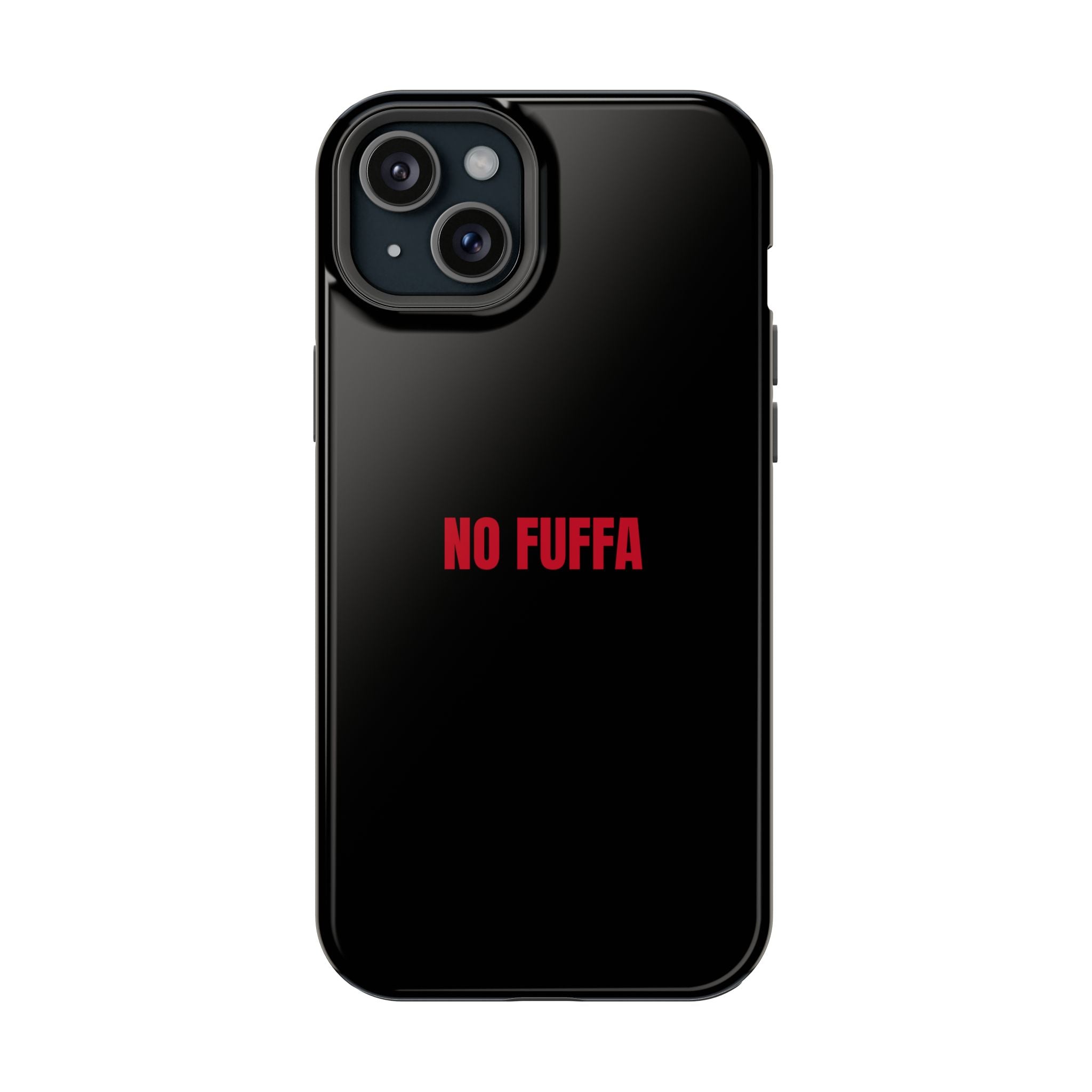 “NO FUFFA” - BLACK COVER