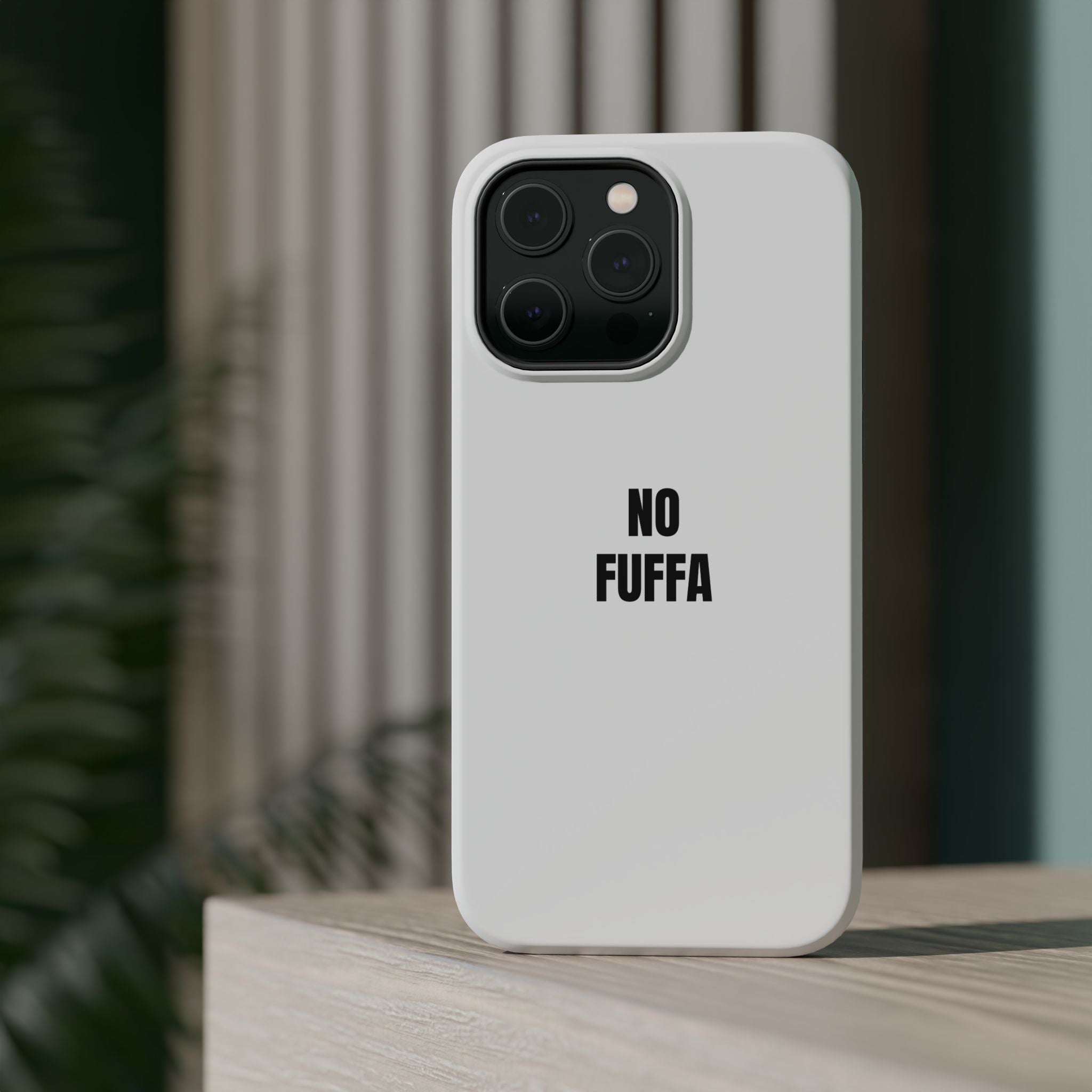 “NO FUFFA” - WHITE COVER