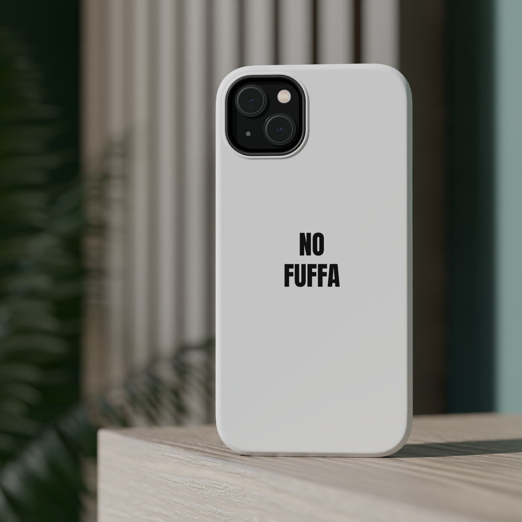 “NO FUFFA” - WHITE COVER