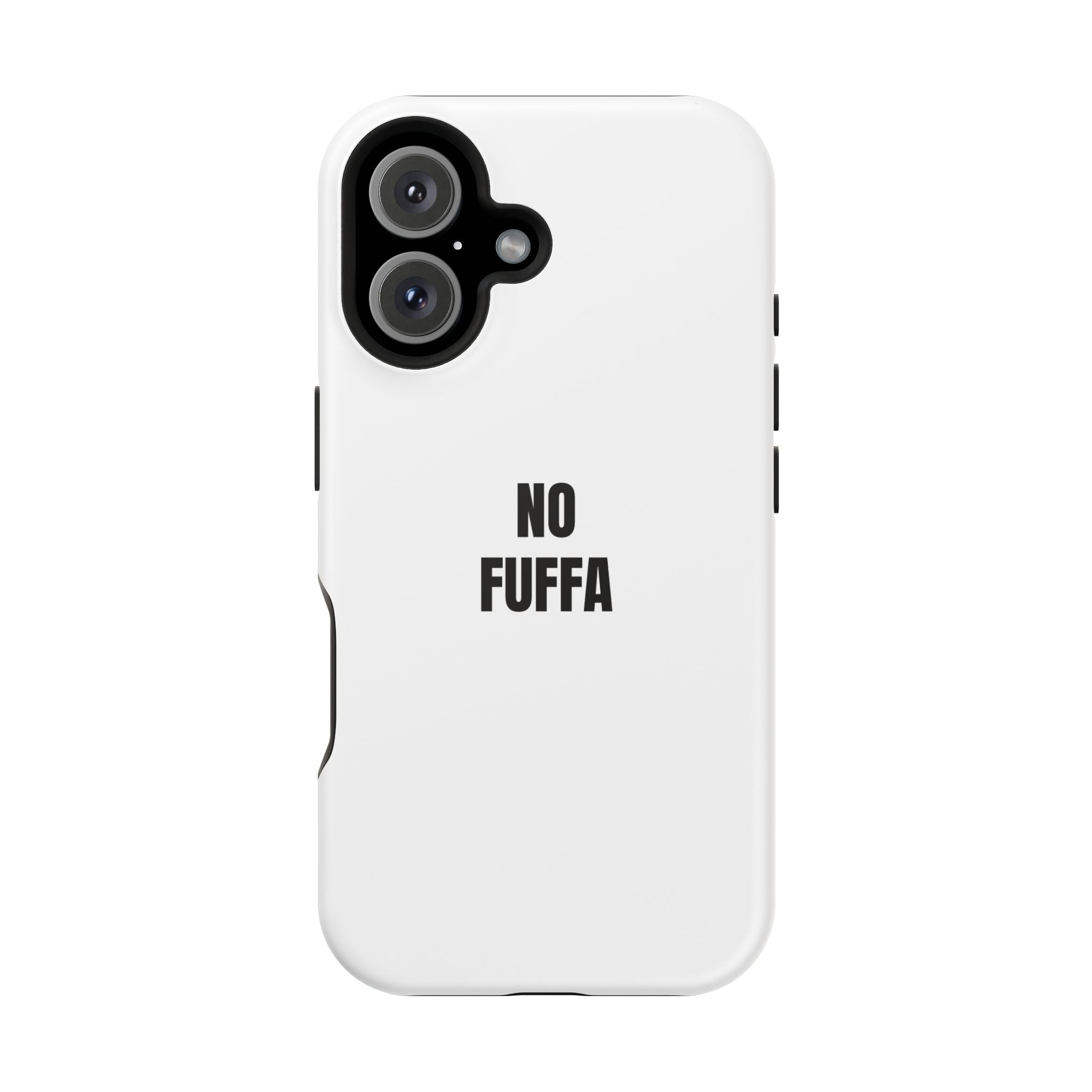 “NO FUFFA” - WHITE COVER