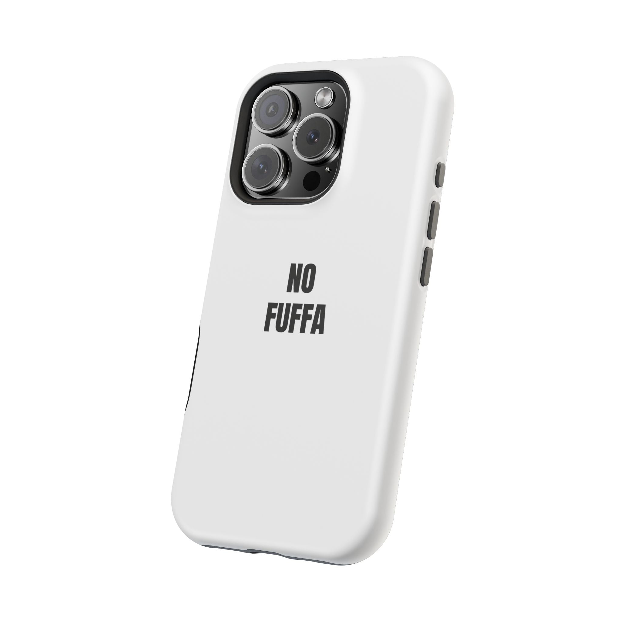 “NO FUFFA” - WHITE COVER