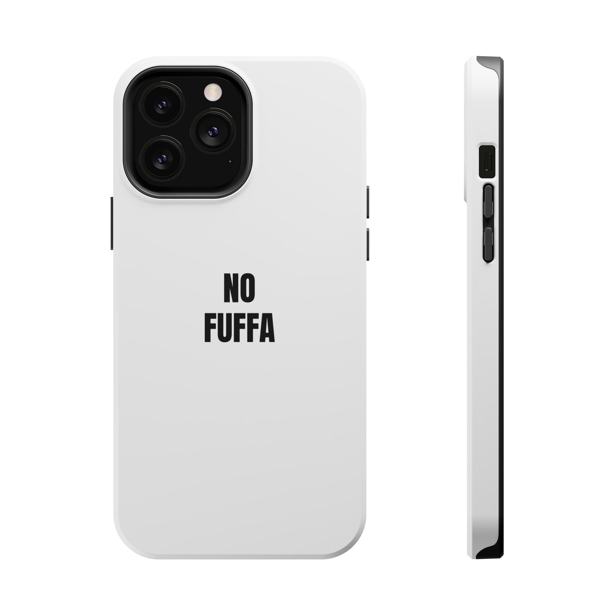 “NO FUFFA” - WHITE COVER