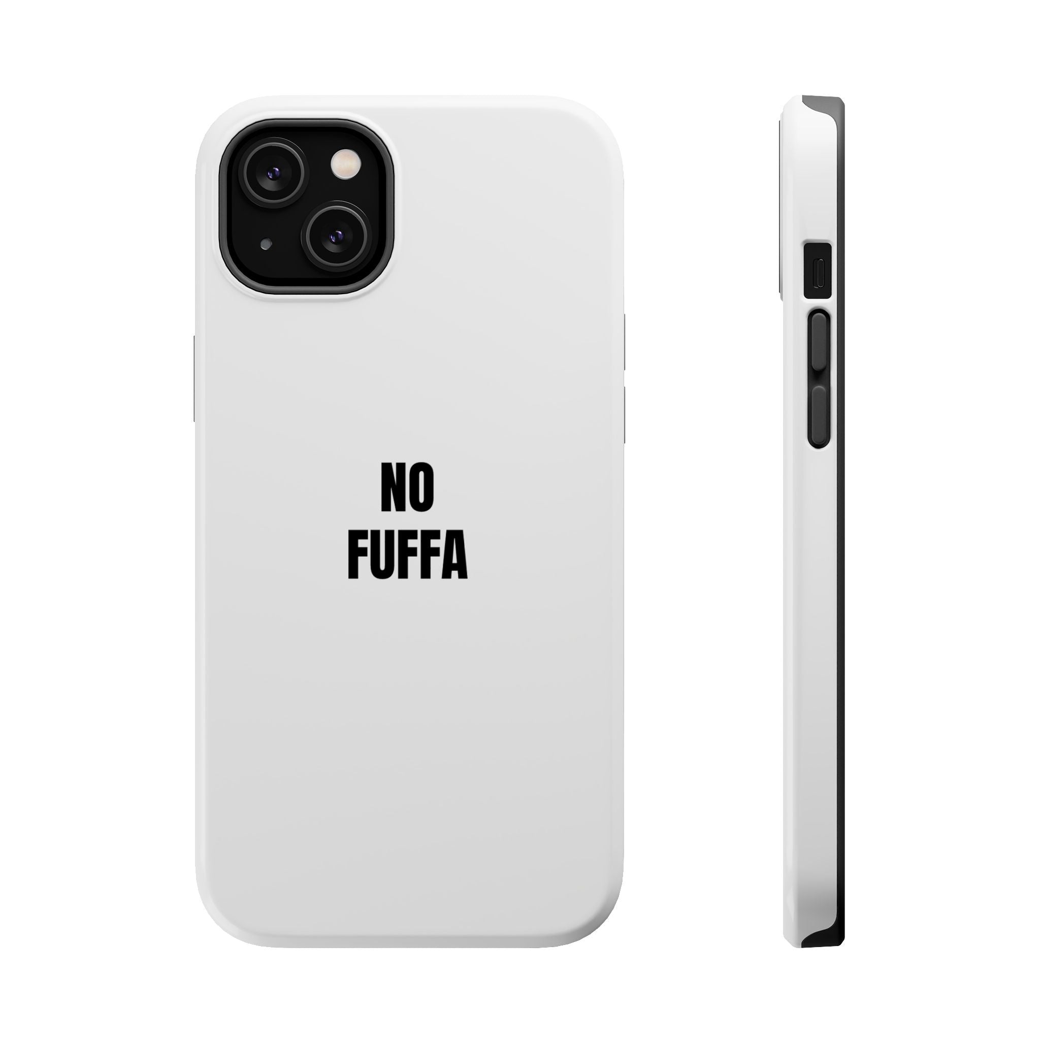 “NO FUFFA” - WHITE COVER